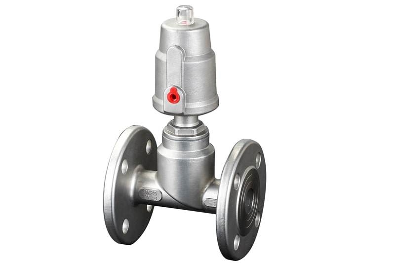 Pneumatic Angle Seat Valve